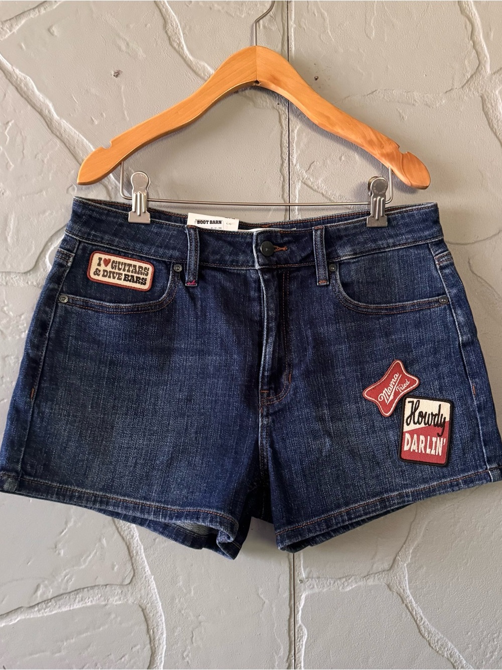 NWT Idyllwind Ellie High Rise Denim Shorts 10W Miranda Lambert Boot Barn Western
